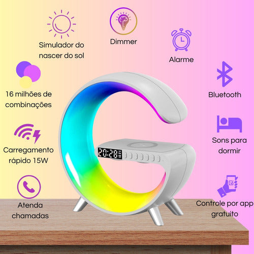 Luminária Smart Multifuncional 4 em 1