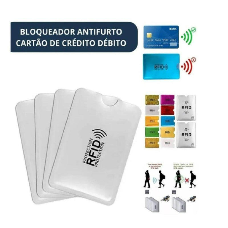 Capa Protetora de Aproximação RFID para Cartões