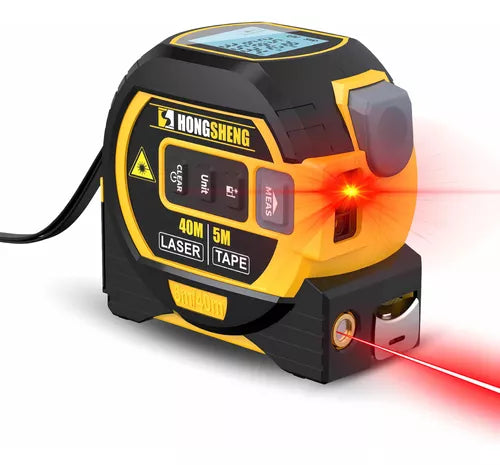 Trena Laser Digital 3 Em 1 Multifuncional