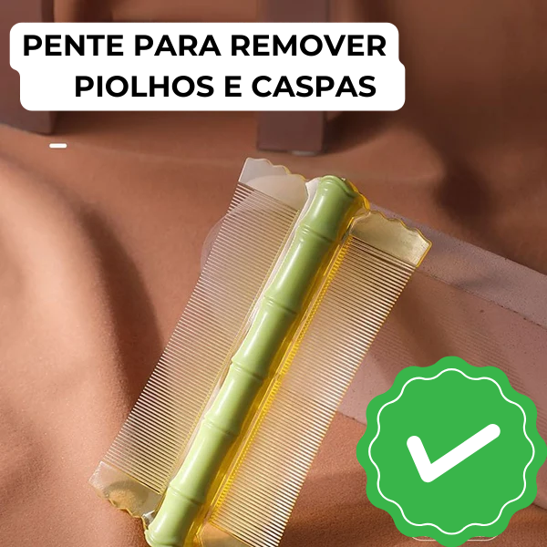 🔥Pente para Piolhos (Remoção rápida de ovos de piolhos, lêndeas e caspa)