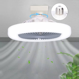 Luminária LED com Ventilador