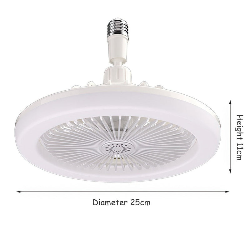 Luminária LED com Ventilador