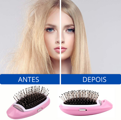 Escova de Cabelo Iônica Antifrizz