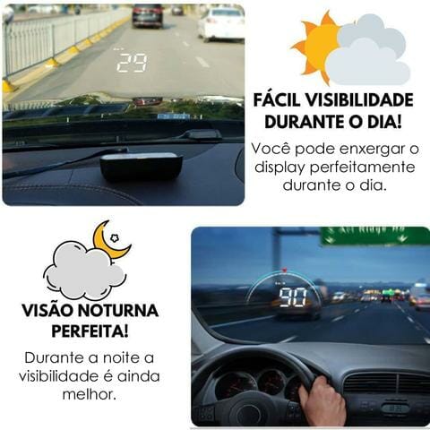 Projetor de Velocidade para Carros