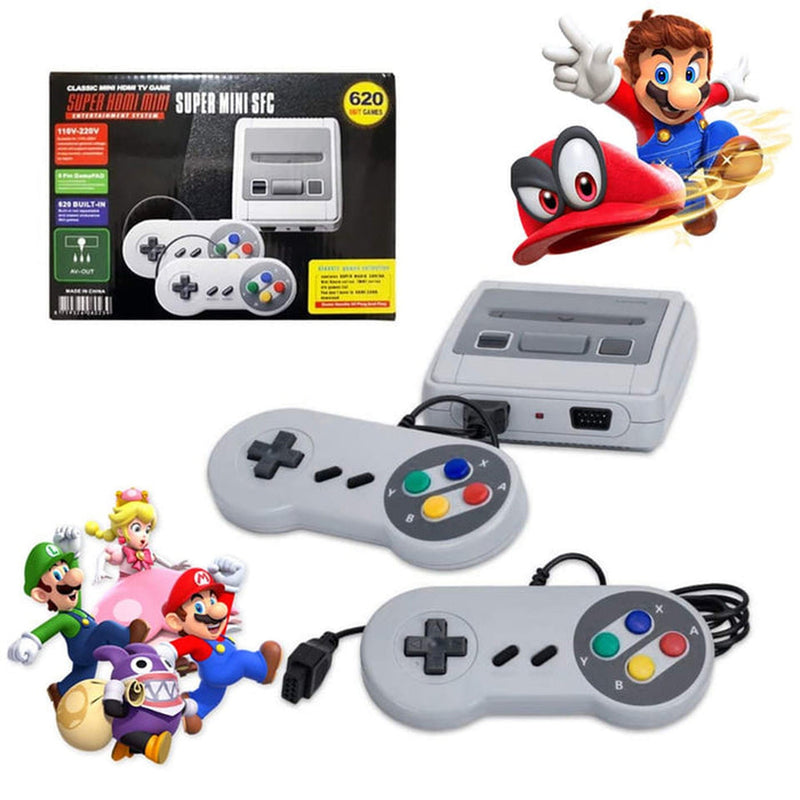 Super Nintendo Portátil 620 Jogos Retrô