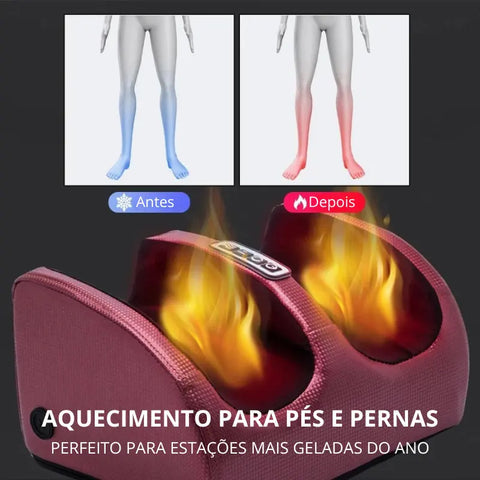 Massageador de Pés e Pernas