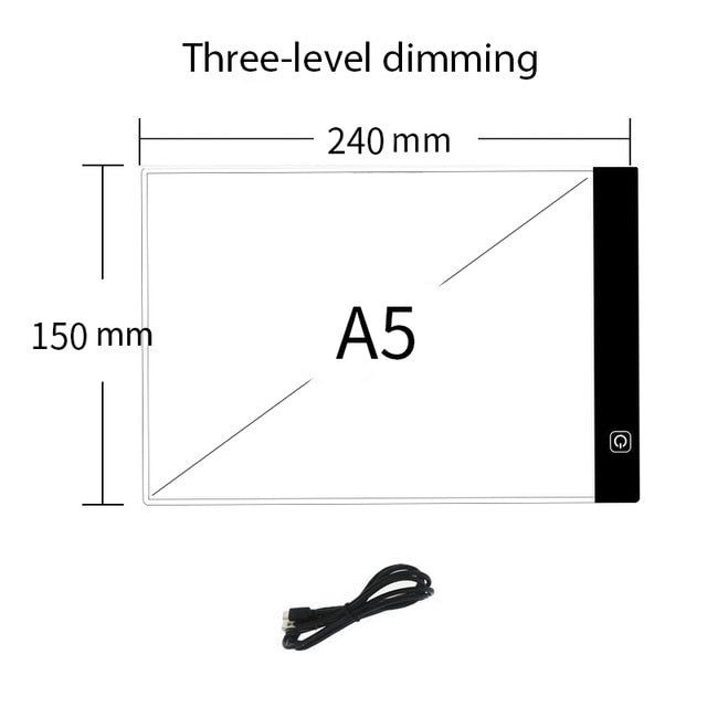 Mesa De Luz Led Para Desenho