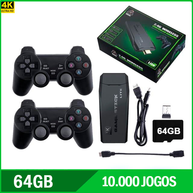 GAME STICK 4K ORIGINAL®- 10.000 JOGOS