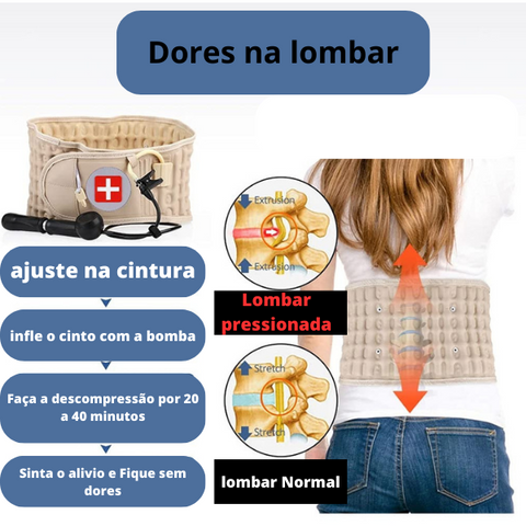 Cinta de Descompressão Lombar