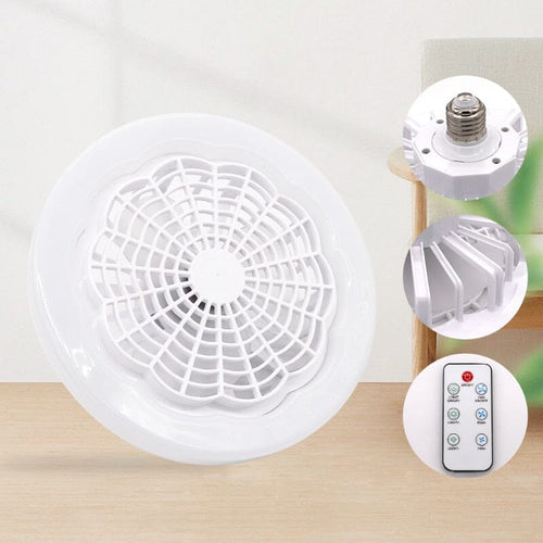 Luminária LED com Ventilador